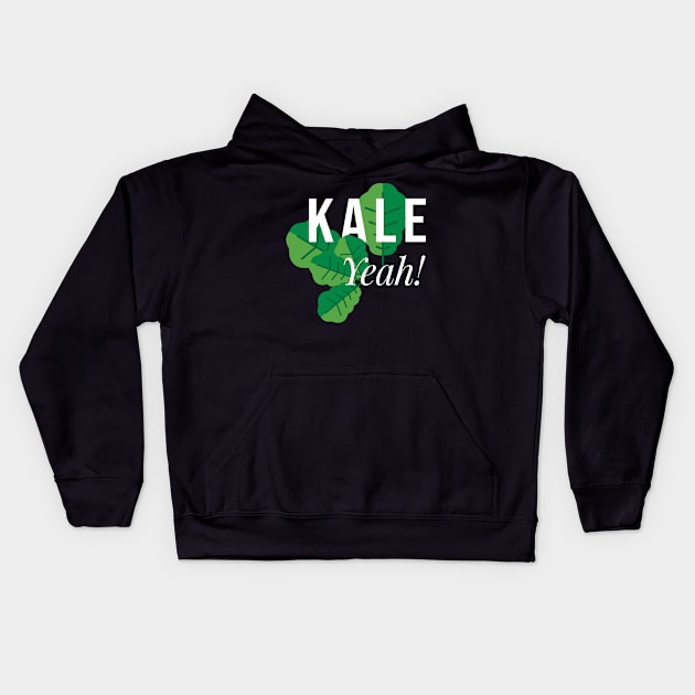 Kale Yeah Kids Hoodie by Zero Deluxe